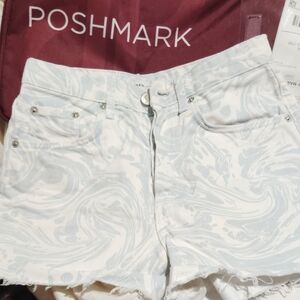 Zara Oceanside Cutoffs